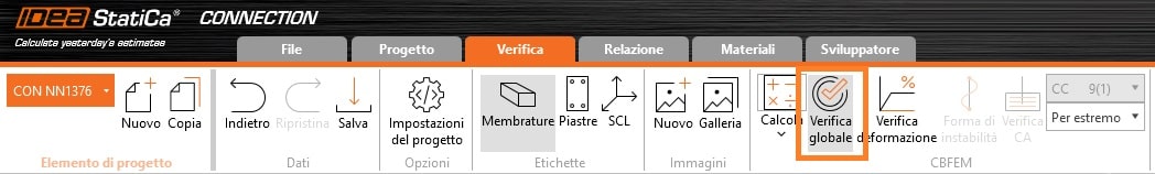 IDEA StatiCa_Verifica Globale